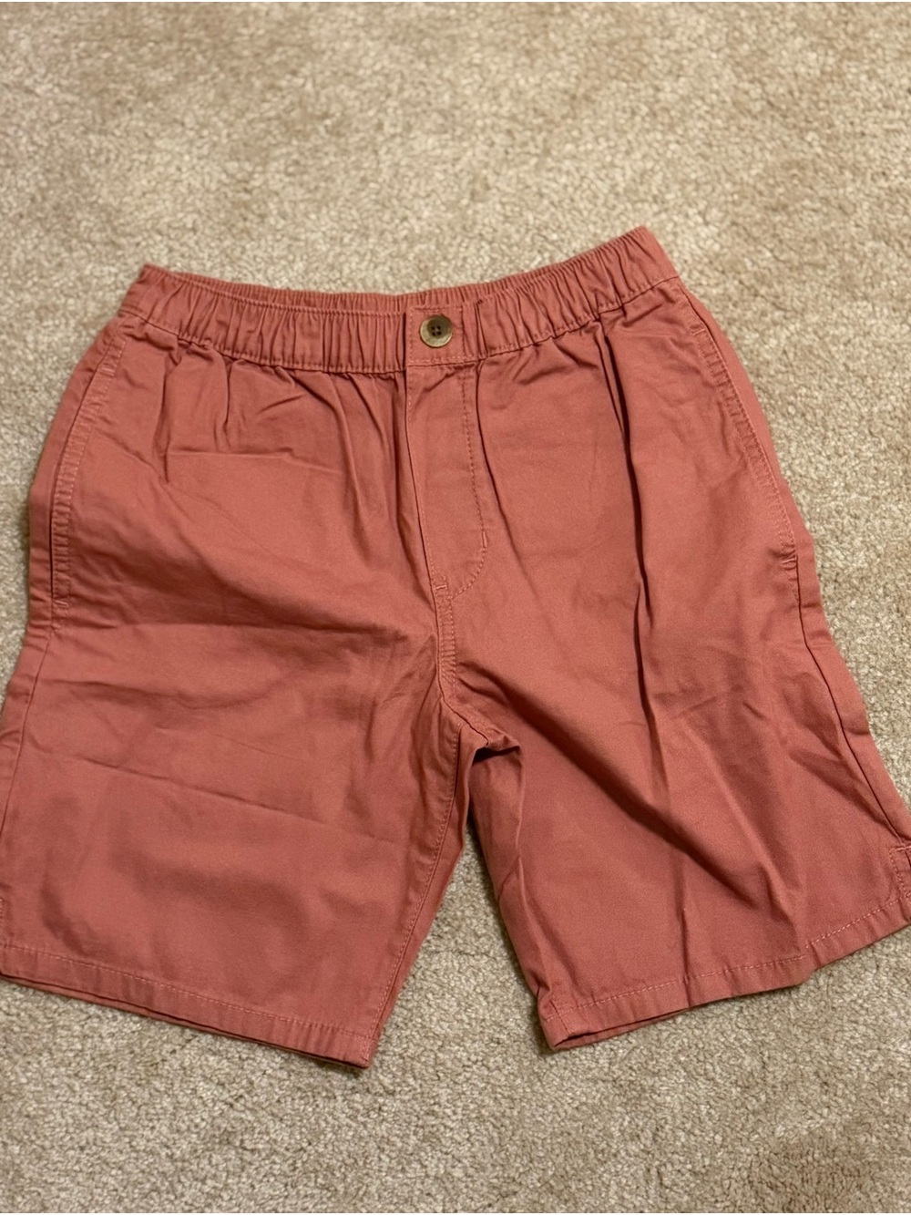 NWOT Hanna Andersson Rusty Rose Elastic Waist Shorts, size 10